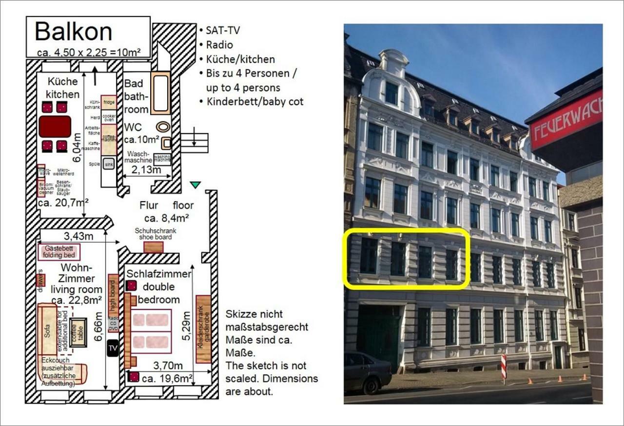Old Firestation Goerlitz / Alte Feuerwache Goerlitzアパートメント エクステリア 写真